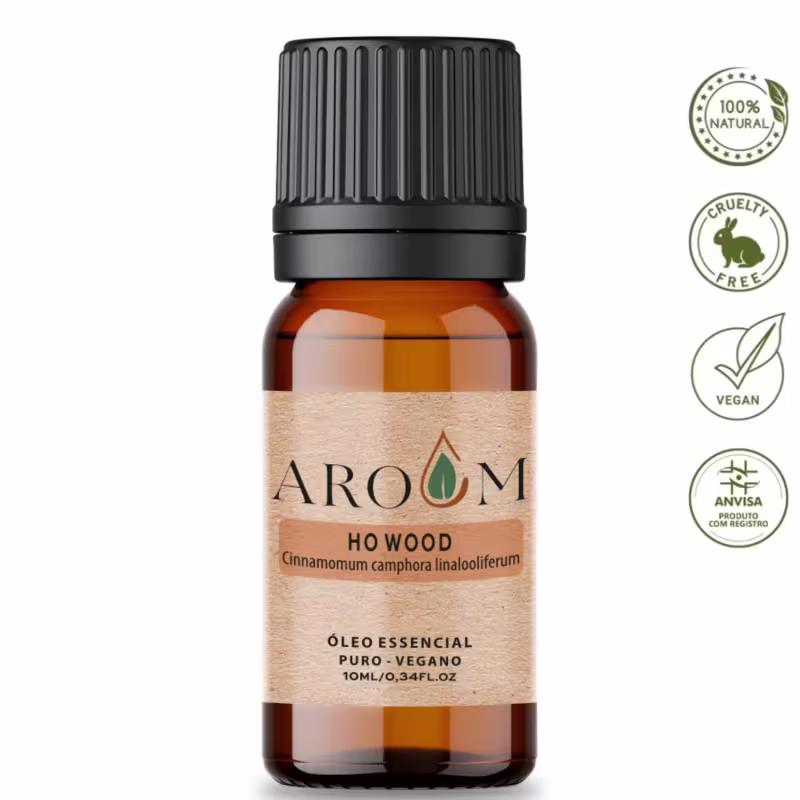 Óleo Essencial Ho Wood Aroom - Puro 10 ML