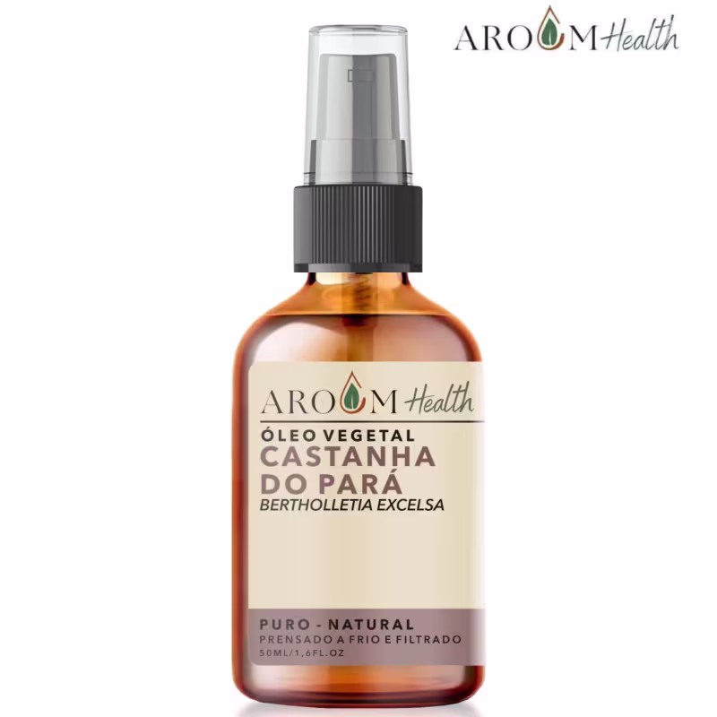 Óleo Vegetal de Castanha do Pará - 50 ml Aroom Health