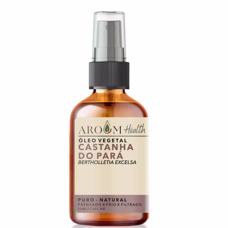 Óleo Vegetal de Castanha do Pará - 50 ml Aroom Health