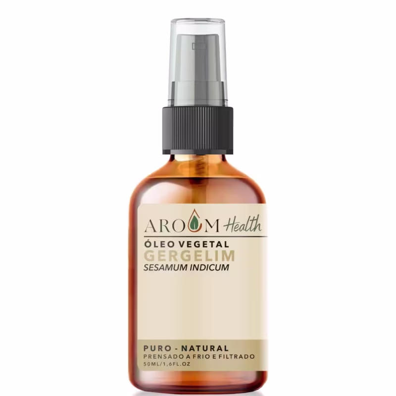 Óleo Vegetal Gergelim, da marca Aroom Aromaterapia.