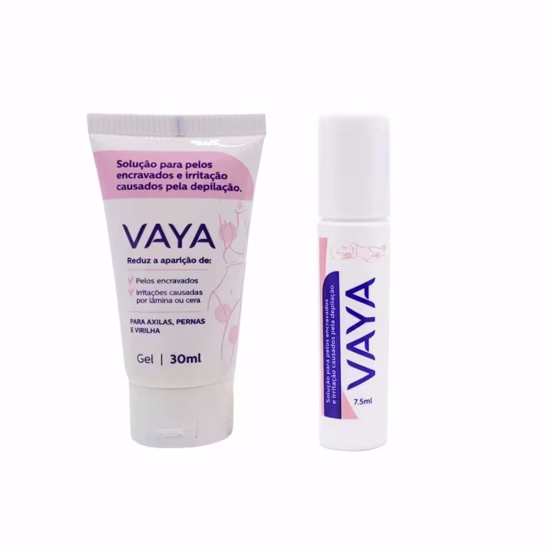 Kit Vaya toda hora feminino - 1 bisnaga + 1 roll on 10% de desconto