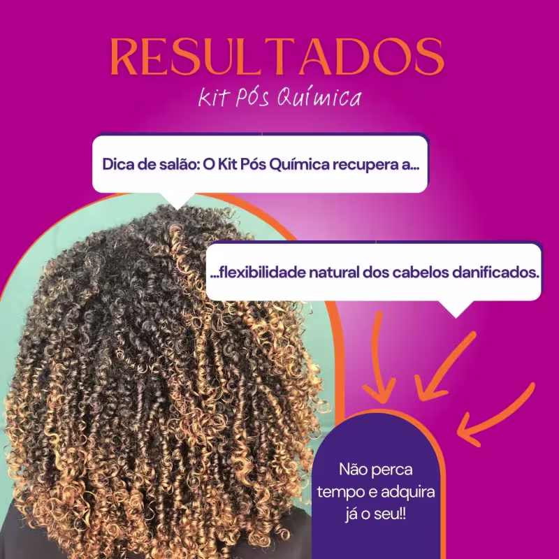 Shampoo e Condicionador Pós Química Organic - 300 ml