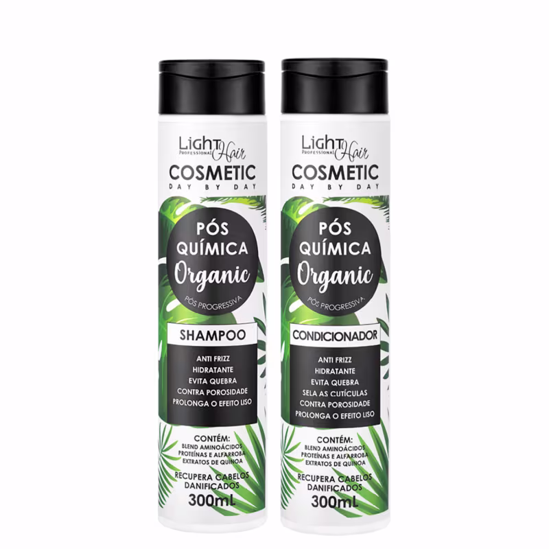 Shampoo e Condicionador Pós Química Organic - 300 ml