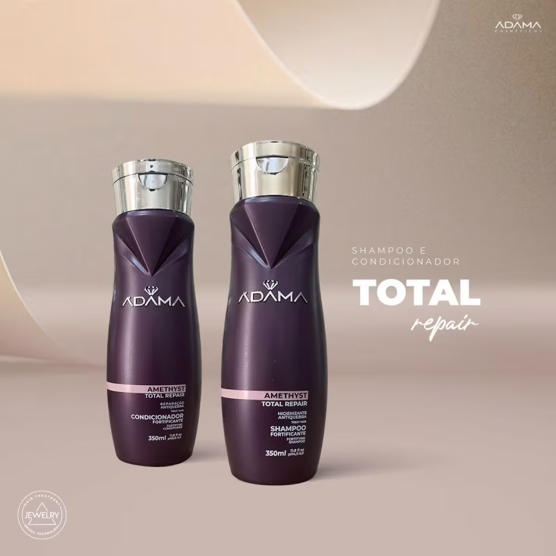 Kit Ádama Amethyst Total Repair (2 produtos)