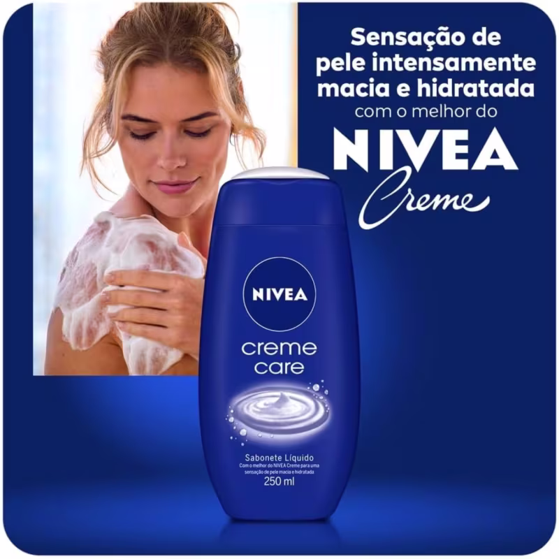 Kit Nívea Loção Hidratante 200ml + Sabonete Liquido 250ml