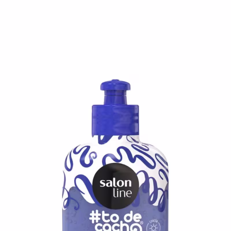 Gelatina Capilar Salon Line #todecacho Frizz Control Fixação Forte. Volumetria de 310g.