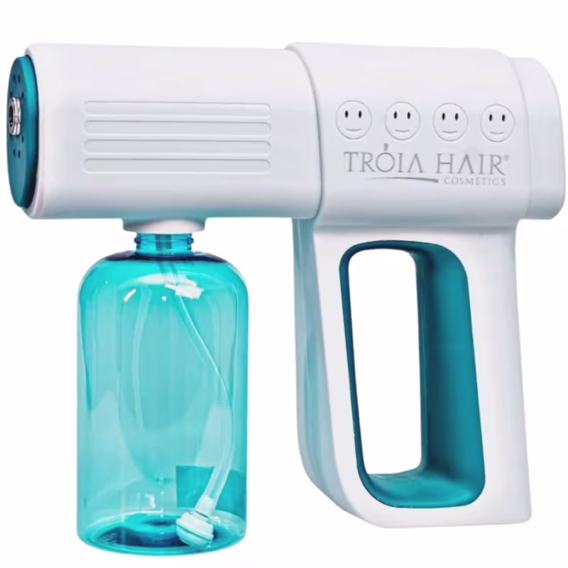 Pistola Pulverizadora K6x Tróia Hair + 4 Nano Fixer Potencializar de Tratamento 