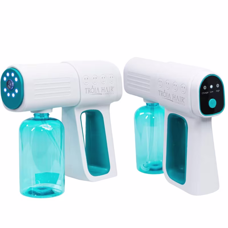 Pistola Pulverizadora K6x Tróia Hair + 4 Nano Fixer Potencializar de Tratamento 