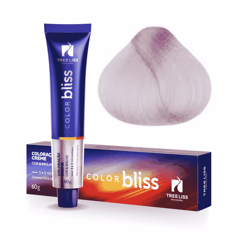 TreeLiss Profissional Color Bliss 11.0 Louro Platinado - Tonalizante Capilar 60g