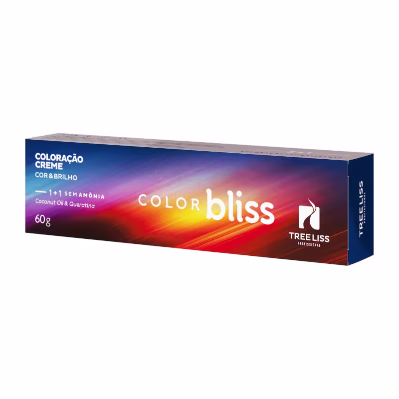 TreeLiss Profissional Color Bliss 8.3 Louro Claro Dourado - Tonalizante Capilar 60g