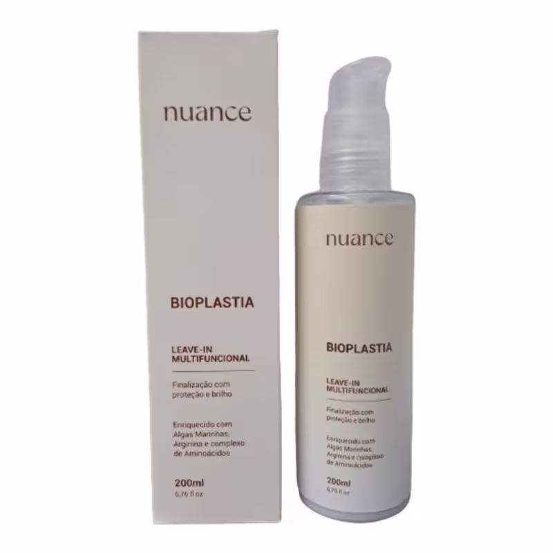 Leave-in Multifuncional Bioplastia 200ml NUANCE