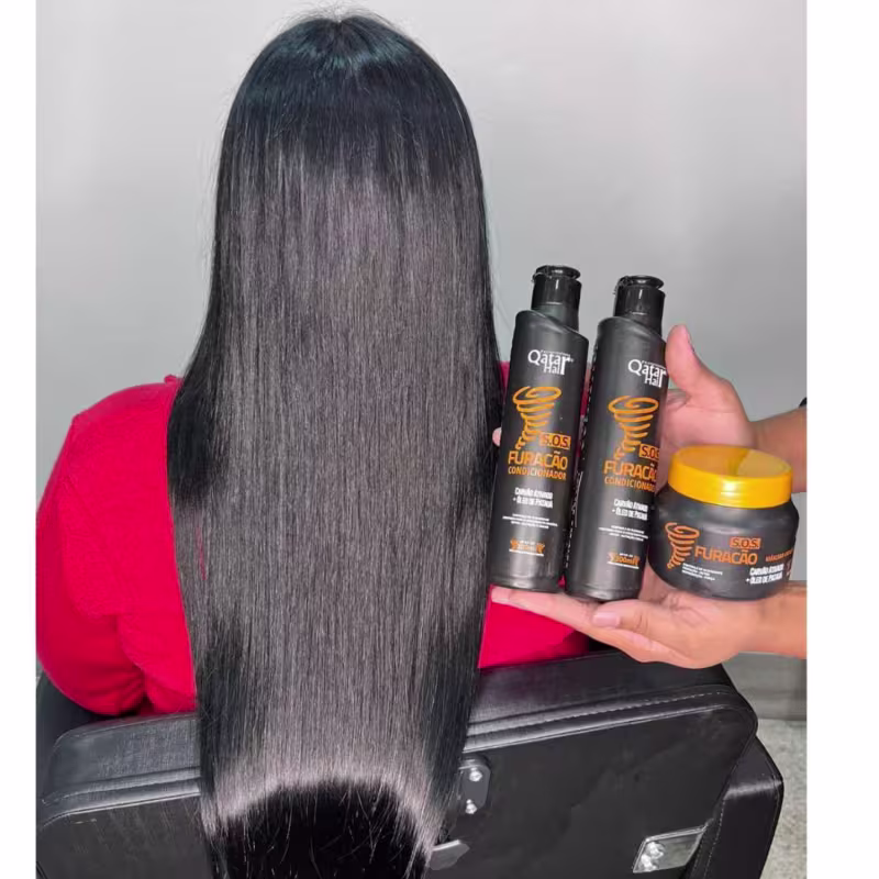 Shampoo  Furacão Troia Hair Agente Anti Oleosidade 300ml - Para Cabelos Mistos e Oleosos