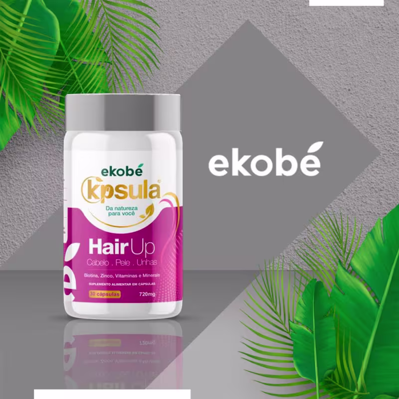 Ekobé K'psula Hair Up - Suplemento Vitamínico (30 Cápsulas)