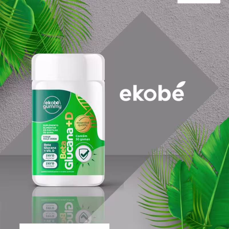 Ekobé Gummy Beta-Glucana - Suplemento Vitamínico (30 Unidades)
