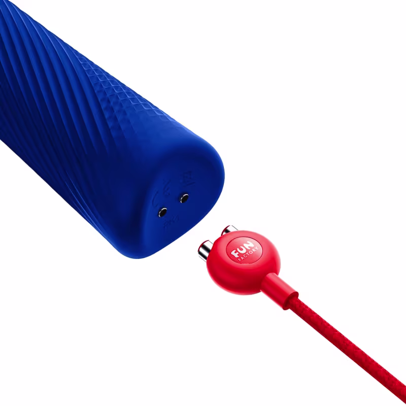 Vibrador Varinha Mágica VIM by Fun Factory Recarregável Azul