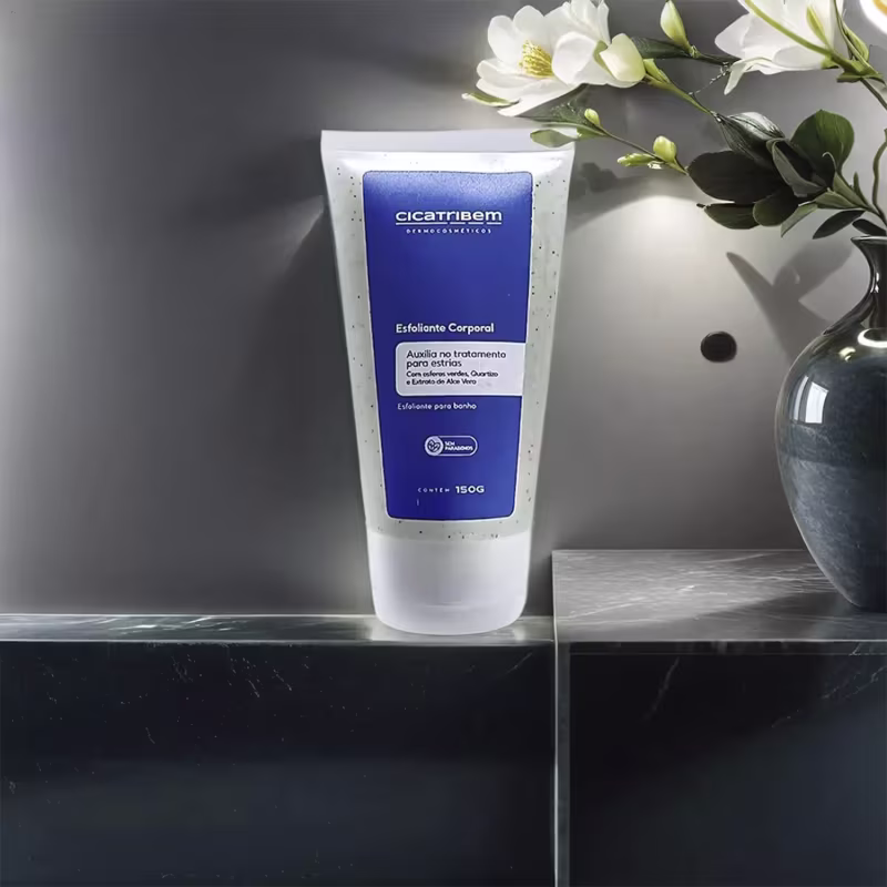 Kit Cicatribem Esfoliante Corporal Antiestrias Quarteto (4 Unidades)