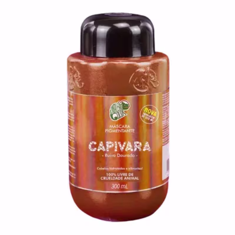 Máscara Pigmentante Capilar Kamaleão Color Capivara, 300ml.
