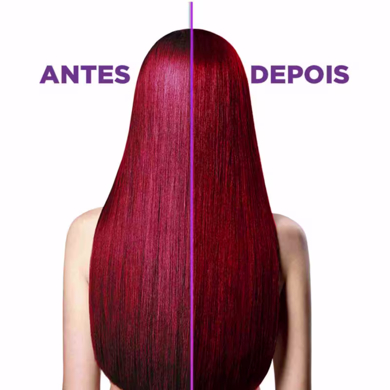 Matizador Capilar Magic Color 3D Mega Red Efeito Vermelho, 500ml.