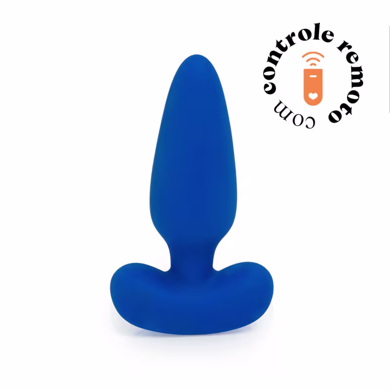 BUT plug anal vibratório controle remoto pantynova