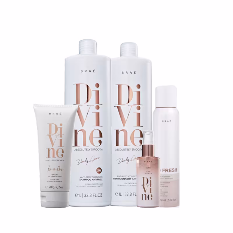 Kit Braé Divine Plume Sensation So Fresh (5 Produtos)