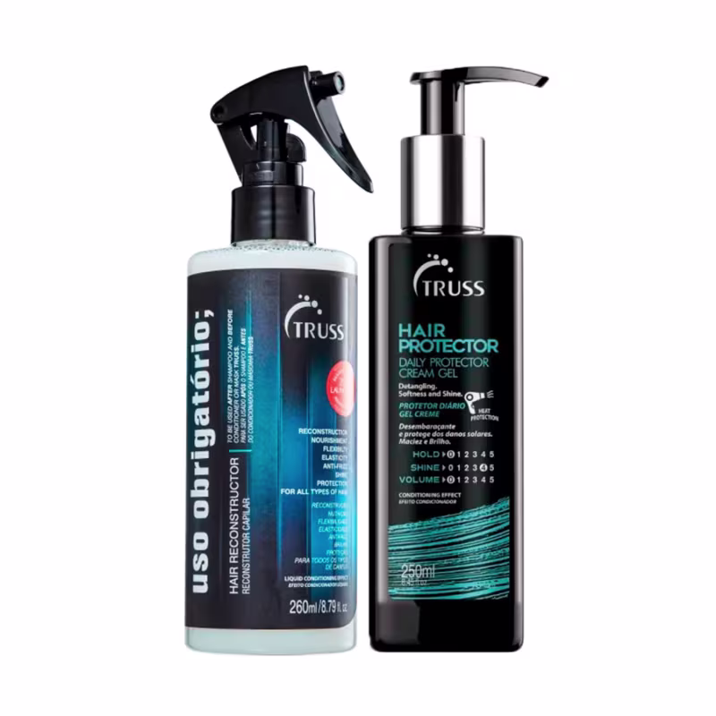Truss Kit Uso Obrigatório 250ml + Hair Protector 250ml