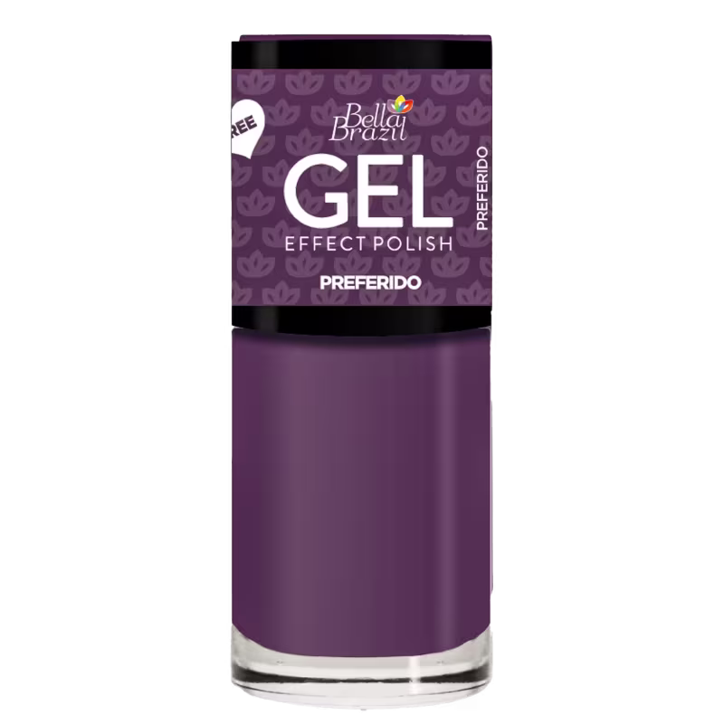 Bella Brazil Efeito Gel 838 Preferido - Esmalte Cremoso 9ml