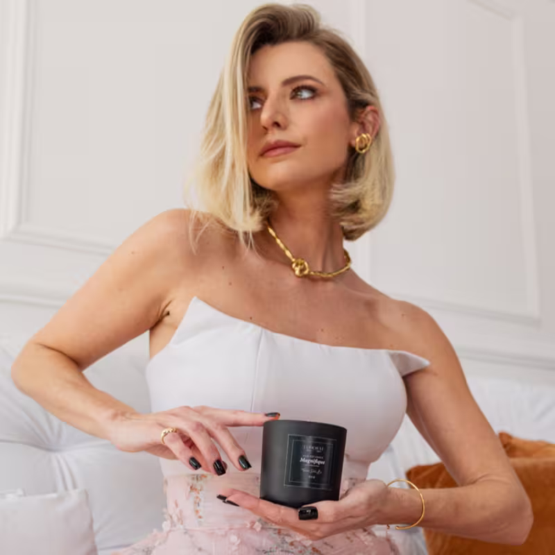 Vela Perfumada Magnifique - Talita Dal Bó - Impact - 180 g