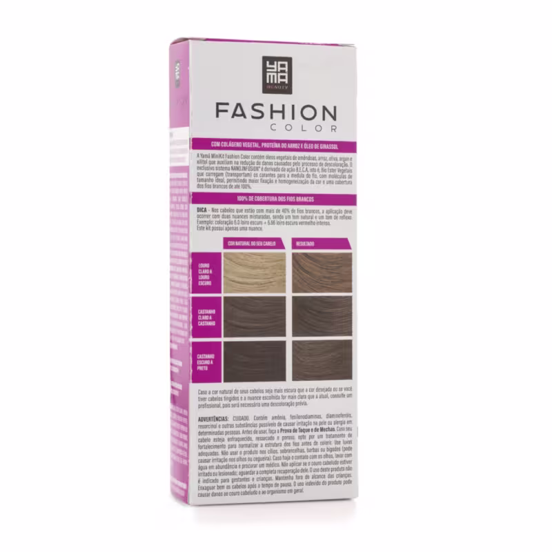 Yamá Beauty Care Fashion Color 8.31 Louro Claro Dourado Acizentado - Coloração