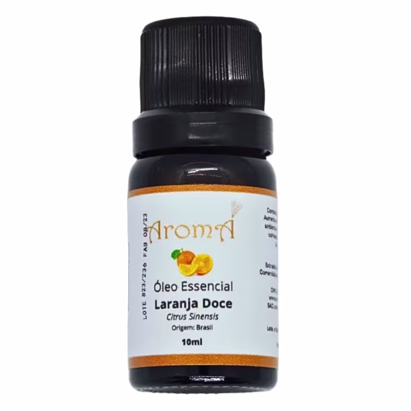 Kit Luminária Difusora + Óleo Essencial de Laranja Doce Aromá 10ml