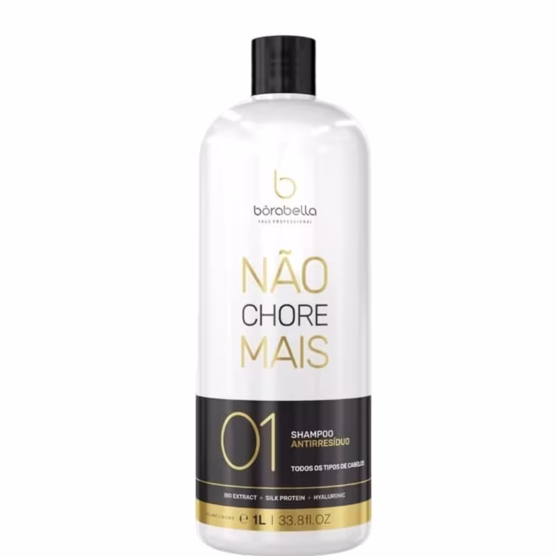 Kit Borabella Não Chore Mais 2x1L + Sachês/Touca de Cetim