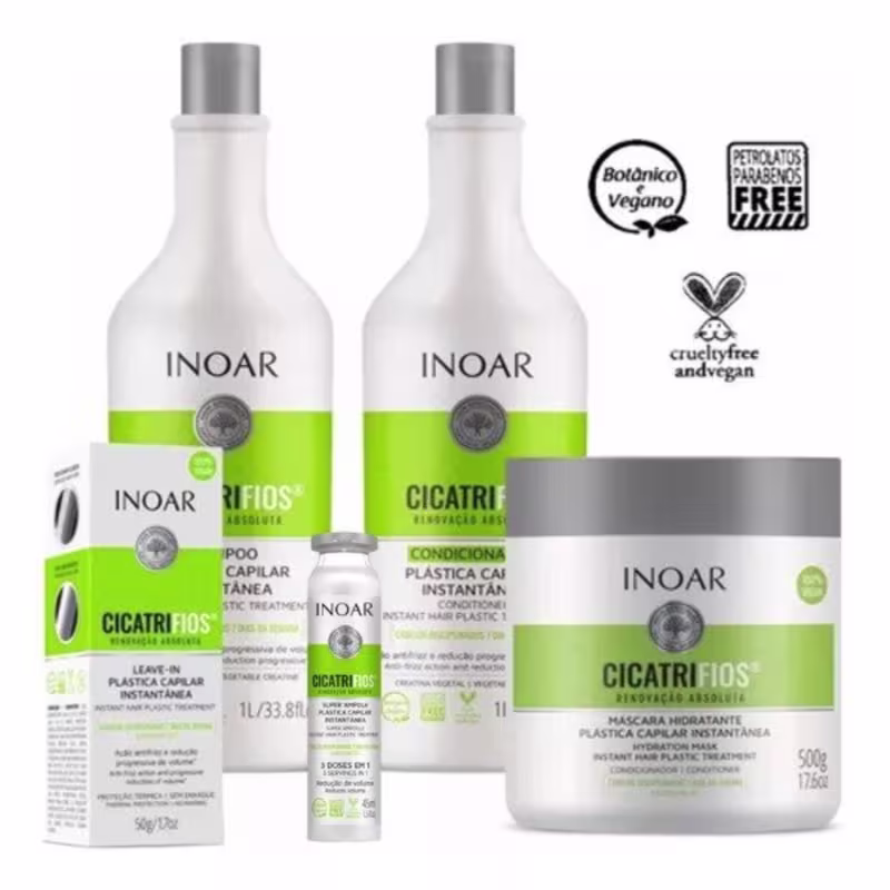 Inoar Kit Cicatrifios Completo 5 Produtos