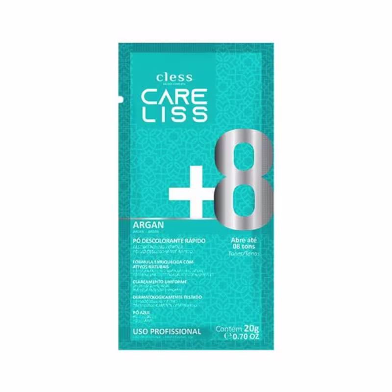 Cless Care Liss Óleo De Argan - Pó Descolorante  20g