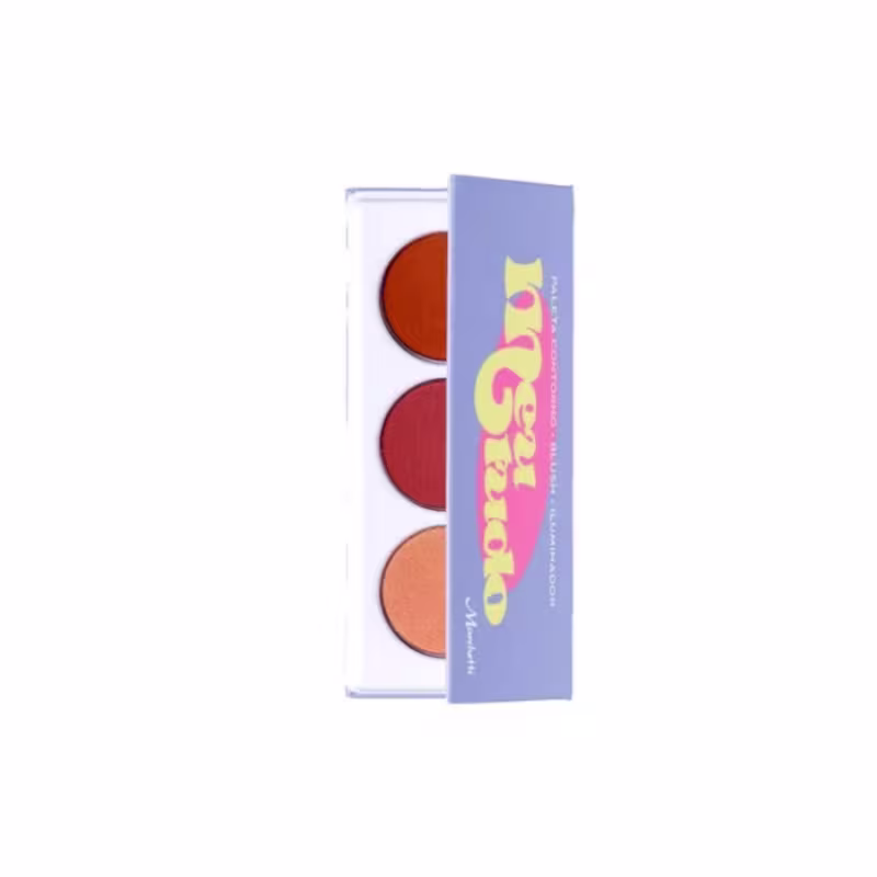 Marchetti Meu Tudo Fácil - Paleta de Contorno, Blush e Iluminador 8g