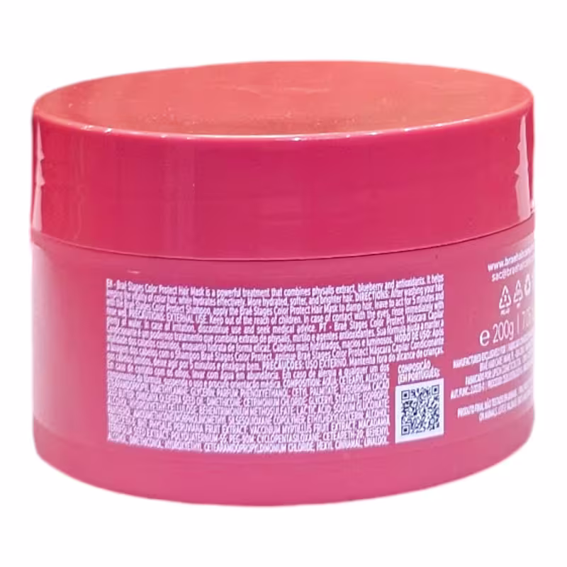 Kit Braé Stages Color Protect - Máscara 200g + Treatment Leave-In Spray 260ml