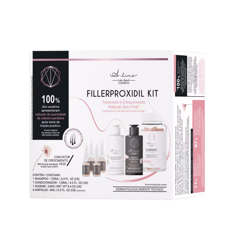 Verso da embalagem com imagem dos produtos e outras informações pertinentes.