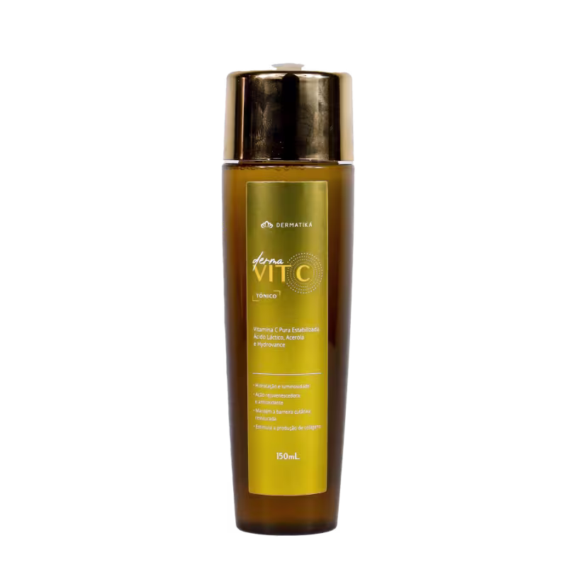Tônico facial Derma Vit C, da marca Dermatiká.