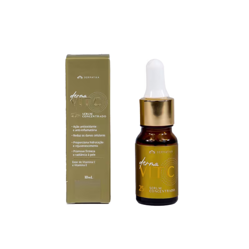 Sérum facial Derma Vit C, da marca Dermatiká.