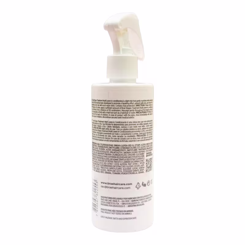 Kit Braé Stages Blonding - Shampoo 250ml + Condicionador 250ml + Máscara 200g + Treatment Leave-In Spray 260ml
