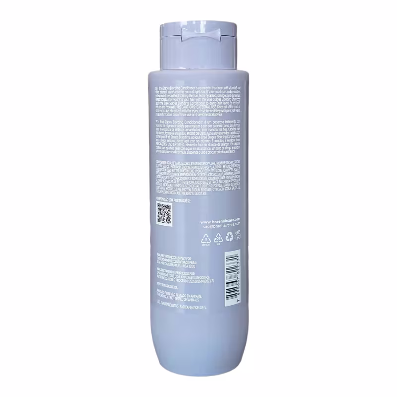 Kit Braé Stages Blonding - Shampoo 250ml + Máscara 200g + Treatment Oil Blend 35ml