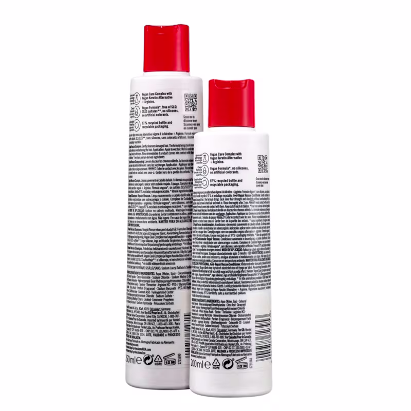 Kit BC Bonacure Schwarzkopf Repair Rescue - Shampoo 250ml + Condicionador 200ml