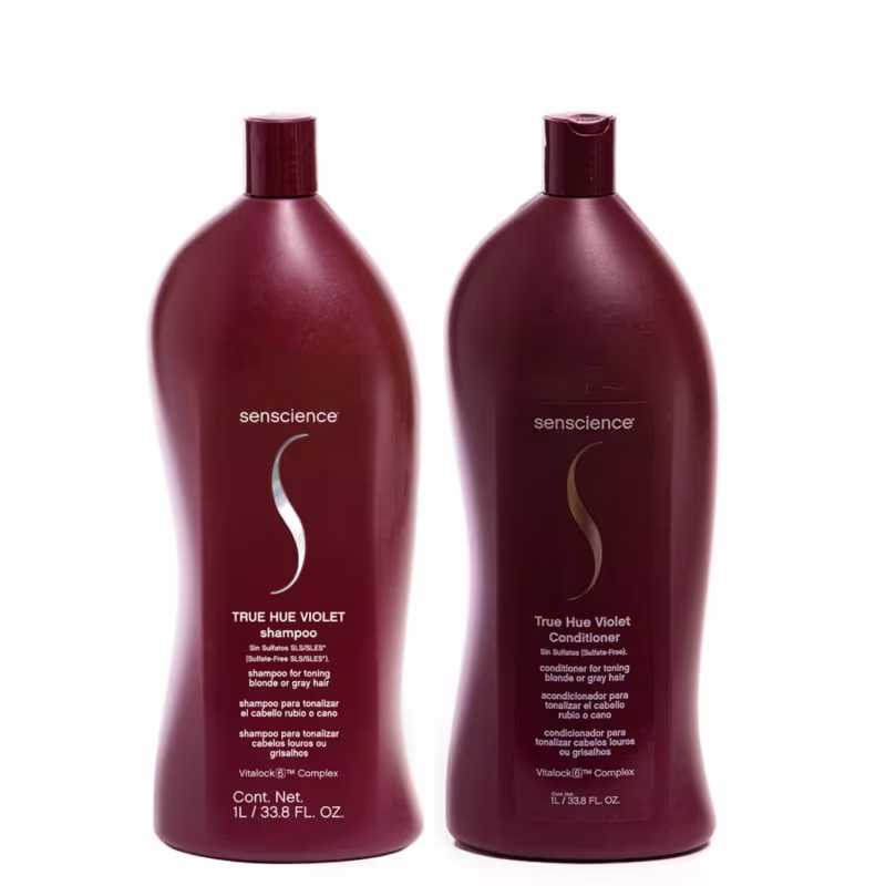 Kit Senscience True Hue Violet Salon Duo (2 produtos)
