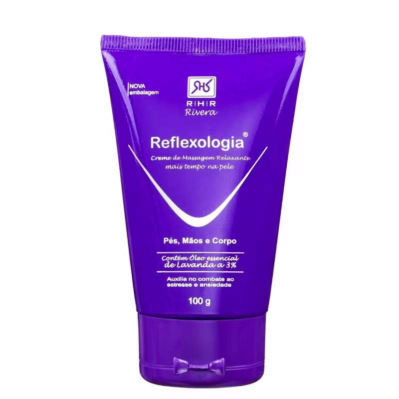 Creme de Massagem RHR Cosméticos Reflexologia.