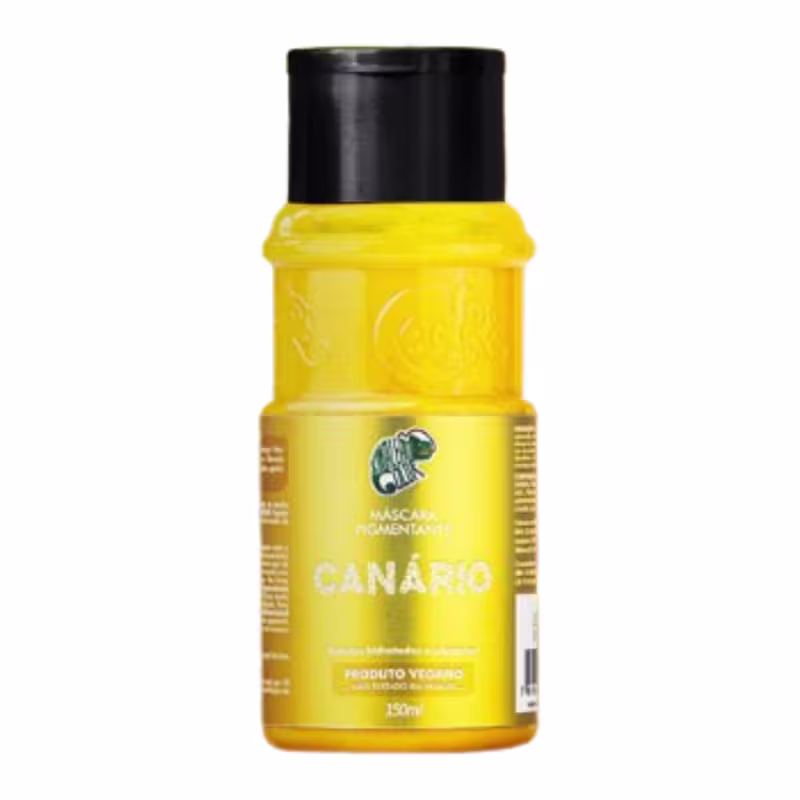 Máscara Pigmentante Tinta De Cabelo 150ml Kamaleão Color - Canário