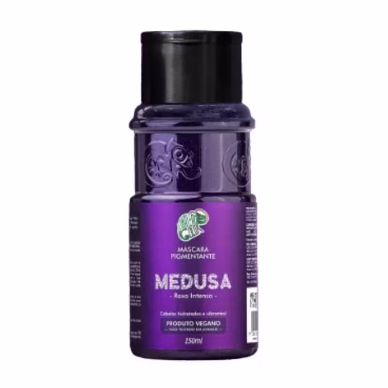 Máscara Capilar Pigmentante Kamaleão Color Medusa, 150ml.