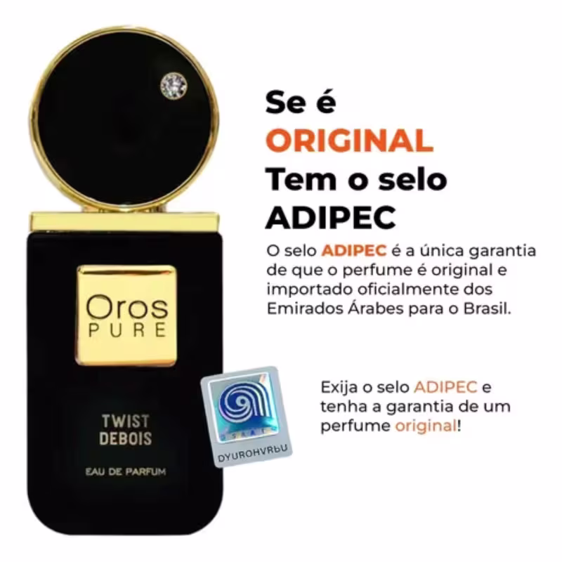 Oros Pure Twist Debois Armaf Eau de Parfum - Perfume Masculino 100ml