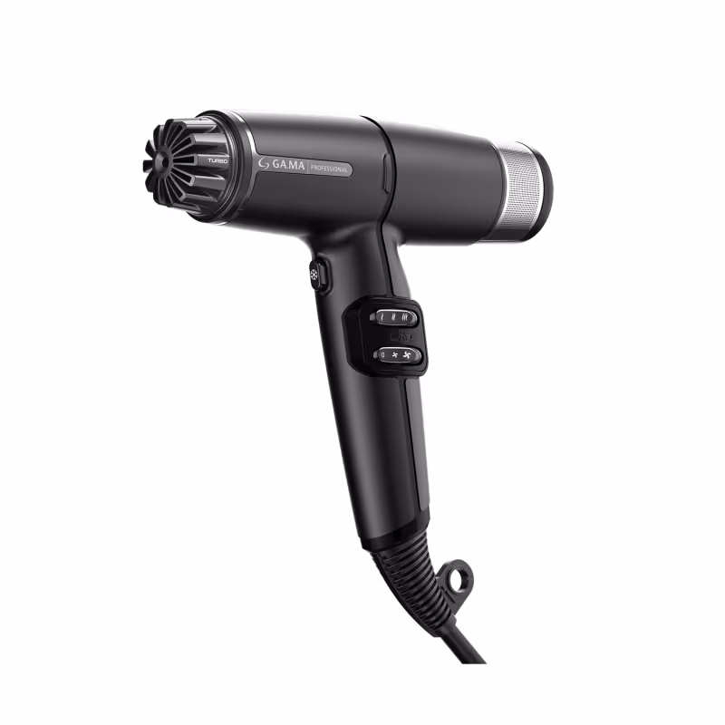 GA.MA Italy iQ Lite Max Black - Secador de Cabelo 110V