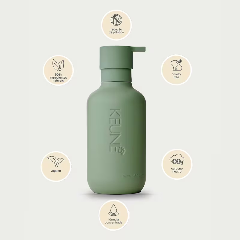 Kit Keune So Pure Restore Shampoo Extra Refil e Dispenser Frasco (3 produtos)