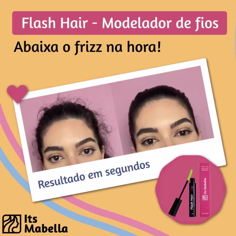 Modelador de Fios Its Mabella Flash Hair. Volumetria de 10g.