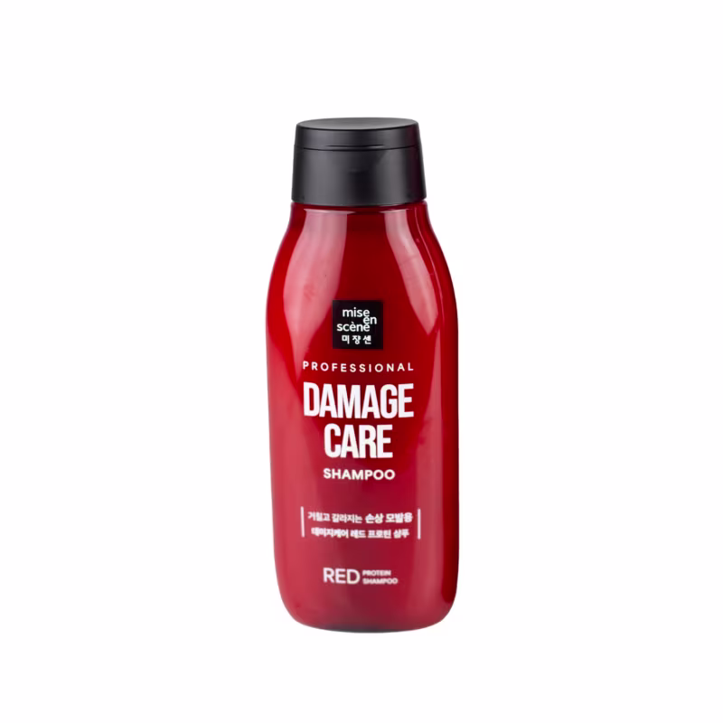 Mise en Scène Damage Care Red Protein Kit (Shampoo 200ml + Máscara 180ml)