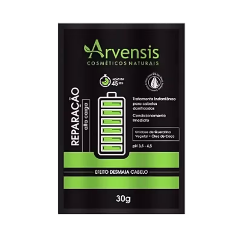 Arvensis Máscara 2x1 450g + Unidose Reparação 30g